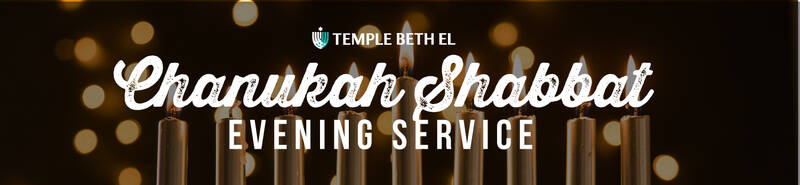 Banner Image for Shabbat Evening Service - Celebrating Chanukah