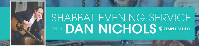 Banner Image for Shabbat Evening Service with Dan Nichols