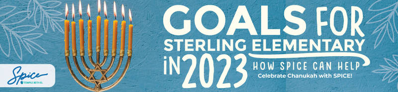 Banner Image for Goals for Sterling Elementary in 2023 & How SPICE Can Help