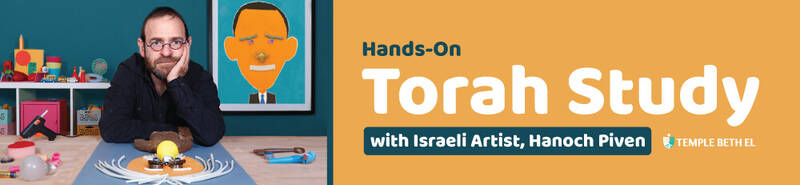 Banner Image for Hands-On Torah Study with Israeli Artist, Hanoch Piven